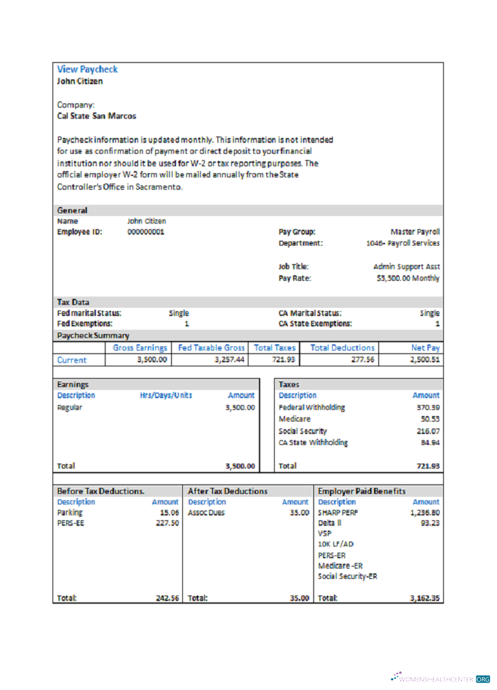 Download USA Cal State San Marcos payroll services company Photoshop template